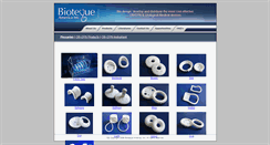 Desktop Screenshot of bioteque.com